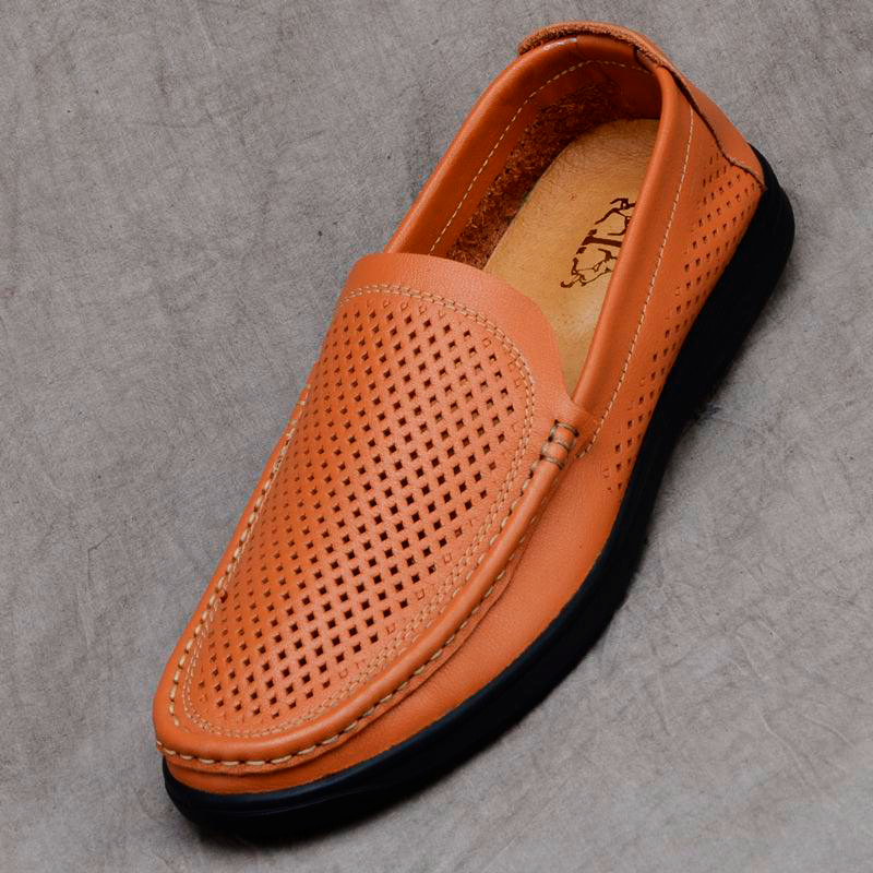 Mocassin En Cuir pour Hommes Argot