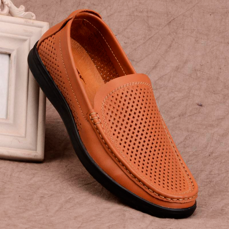 Mocassin En Cuir pour Hommes Argot